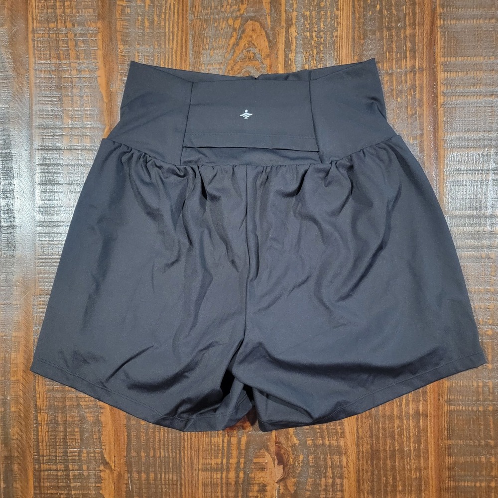 Halara SoftlyZero Airy High Waisted Active Shorts Black Women's Size Medium Long - Picture 5 of 5